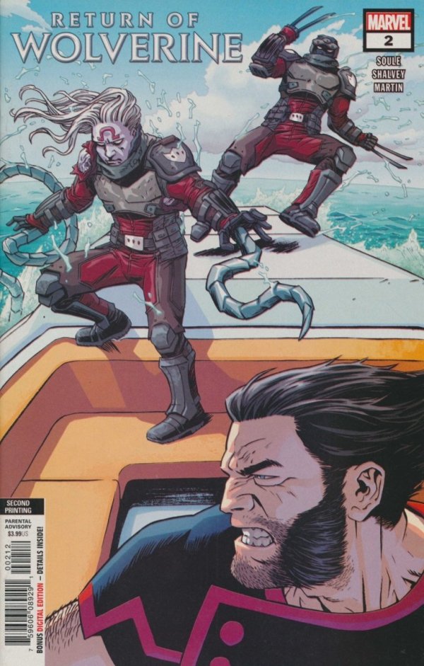RETURN OF WOLVERINE #02 2ND PTG [75960608929100212] **promocja ZESZYTY**