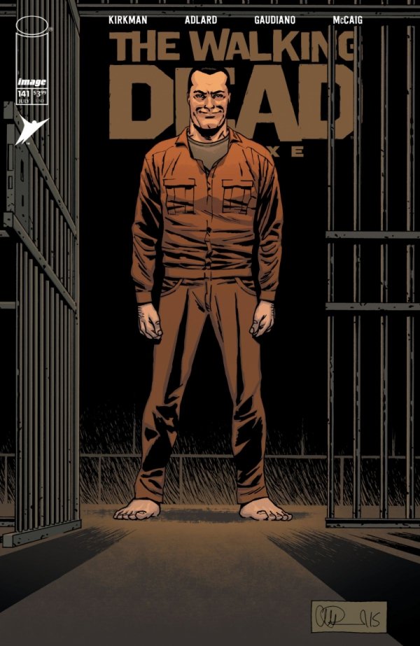 WALKING DEAD DELUXE #141 CVR B CHARLIE ADLARD AND DAVE MCCAIG VAR [70985303037914121]
