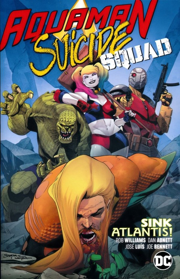 AQUAMAN SUICIDE SQUAD SINK ATLANTIS TP [9781401290726]
