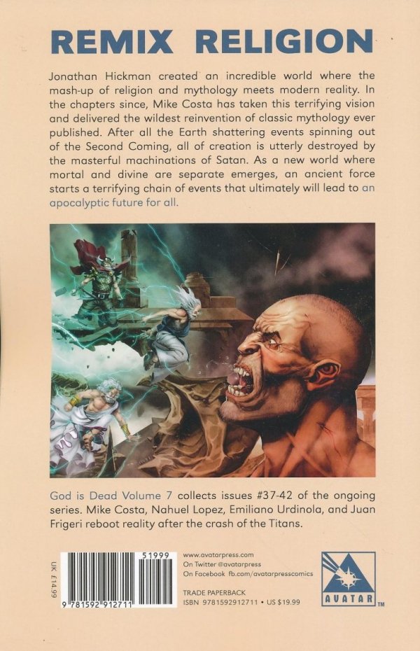 GOD IS DEAD VOL 07 TP [9781592912711] **PROMOCJA TOMY**