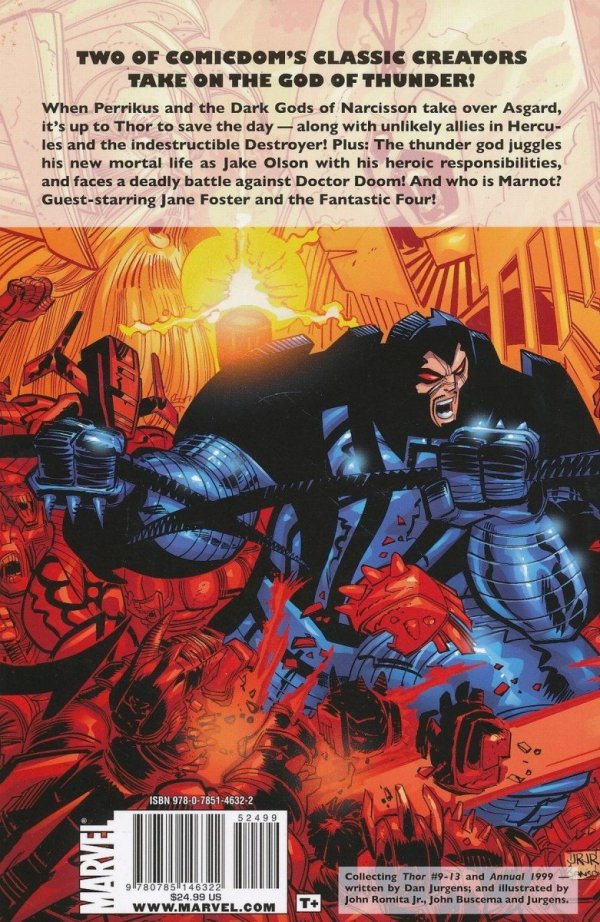 THOR BY DAN JURGENS AND JOHN ROMITA JR VOL 02 TP [9780785146322] **promocja TOMY**