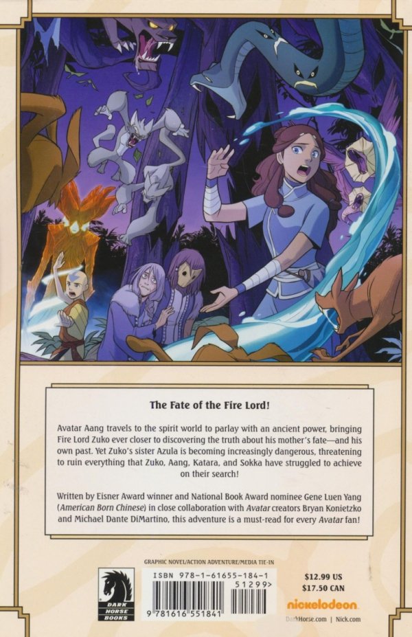 AVATAR THE LAST AIRBENDER THE SEARCH PART 3 TP [9781616551841]