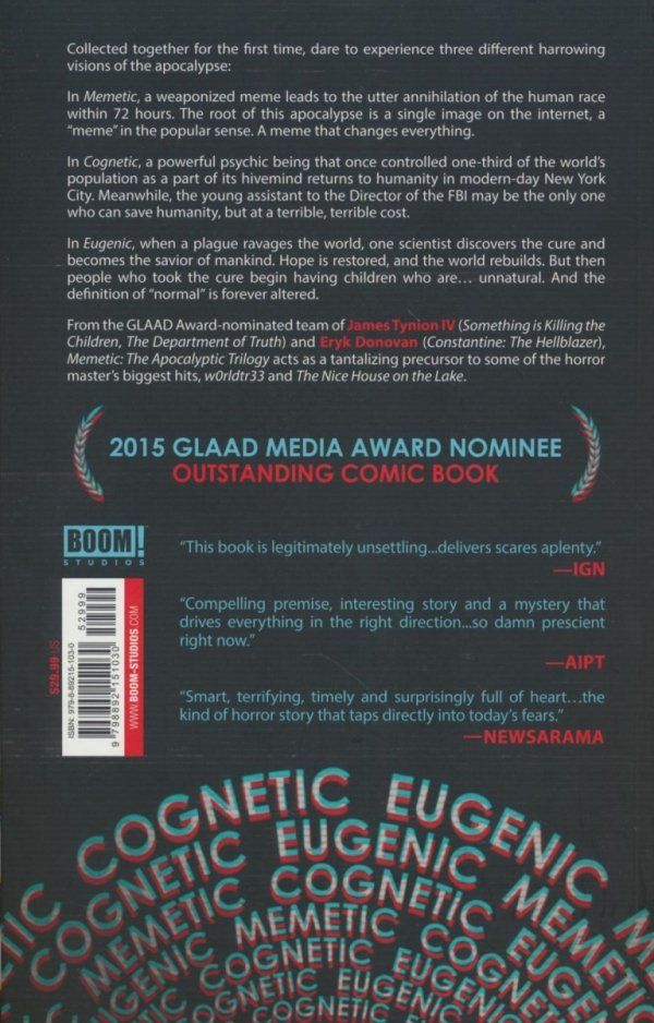 MEMETIC THE APOCALYPTIC TRILOGY TP [9798892151030]