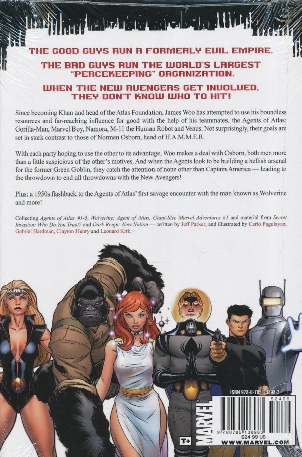 AGENTS OF ATLAS DARK REIGN HC [9780785138983]