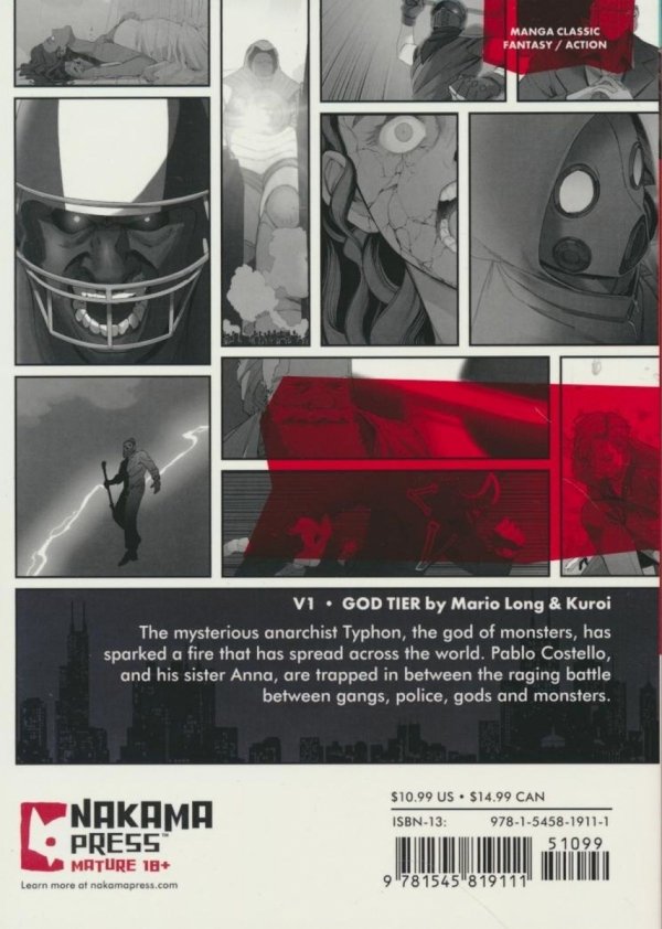 GOD TIER VOL 01 TP [9781545819111]