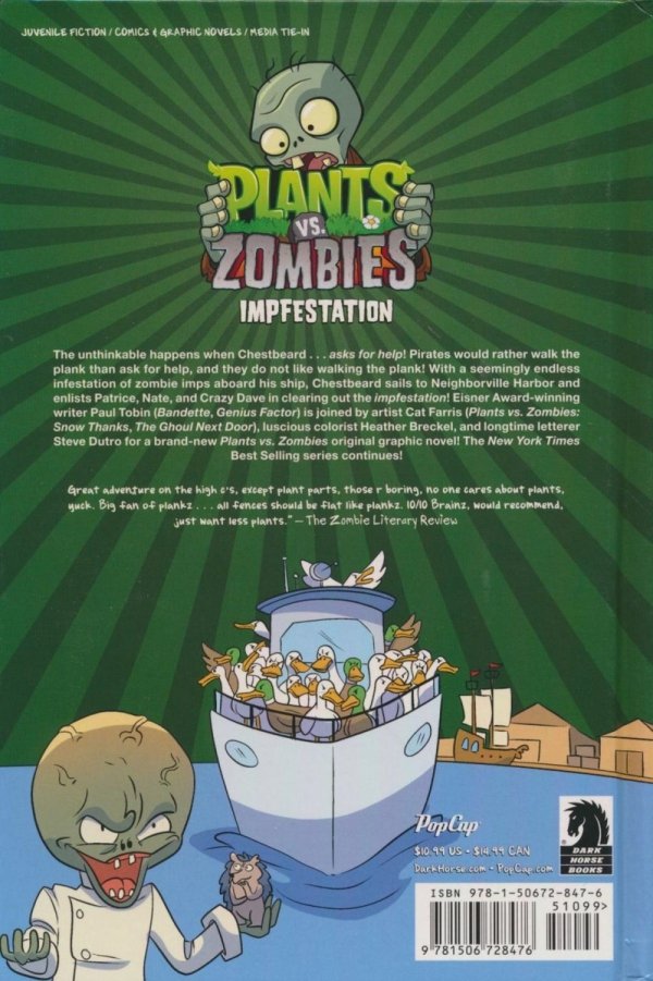 PLANTS VS ZOMBIES IMPFESTATION HC [9781506728476]