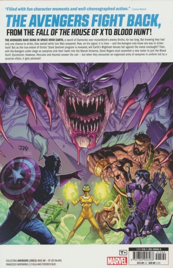 AVENGERS VOL 03 BLOOD HUNT TP [9781302958466]