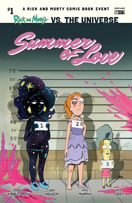 RICK AND MORTY VS THE UNIVERSE SUMMER OF LOVE #1 CVR A DAVE BARDIN [64985600858900111]