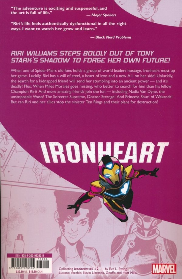 IRONHEART MEANT TO FLY TP [9781302923525]