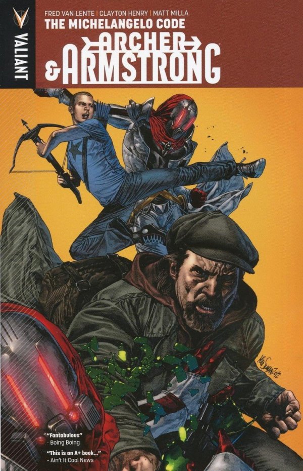 ARCHER AND ARMSTRONG VOL 01 THE MICHELANGELO CODE TP [9780979640988]