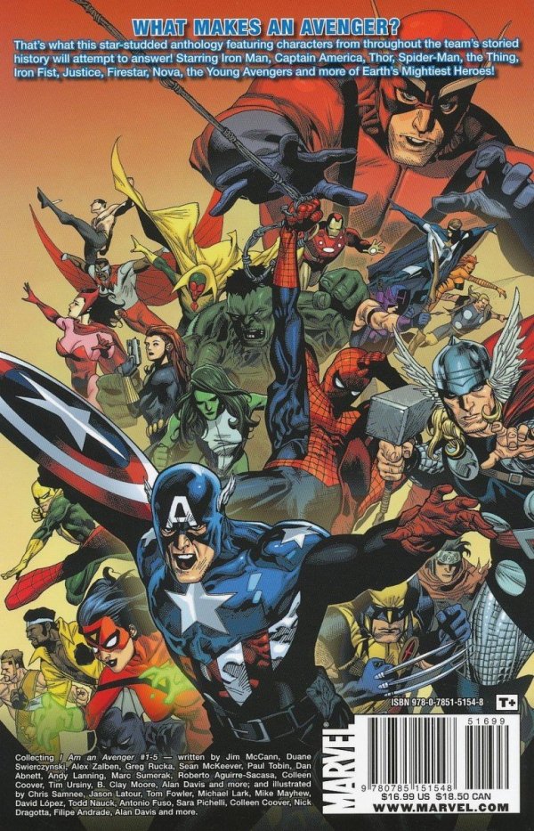 AVENGERS WE ARE THE AVENGERS TP [9780785151548] **PROMOCJA TOMY**