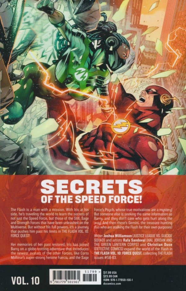 FLASH VOL 10 FORCE QUEST TP [9781779501561]