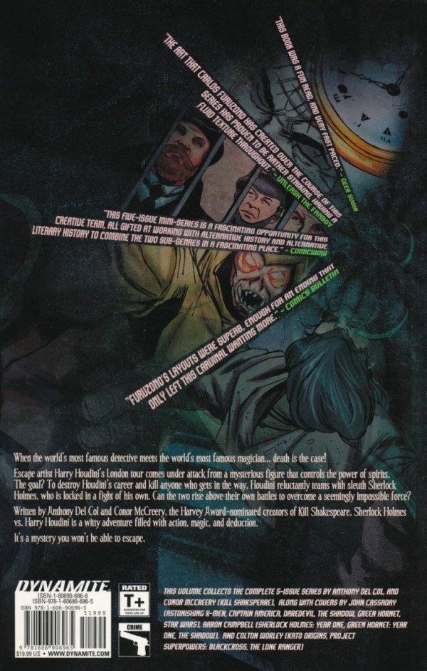 SHERLOCK HOLMES VS HARRY HOUDINI VOL 01 TP [9781606906965]