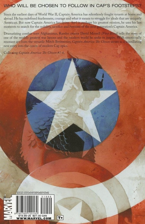 CAPTAIN AMERICA THE CHOSEN TP [9780785120162]