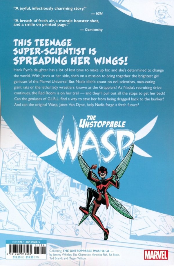 UNSTOPPABLE WASP GIRL POWER TP [9781302916565]