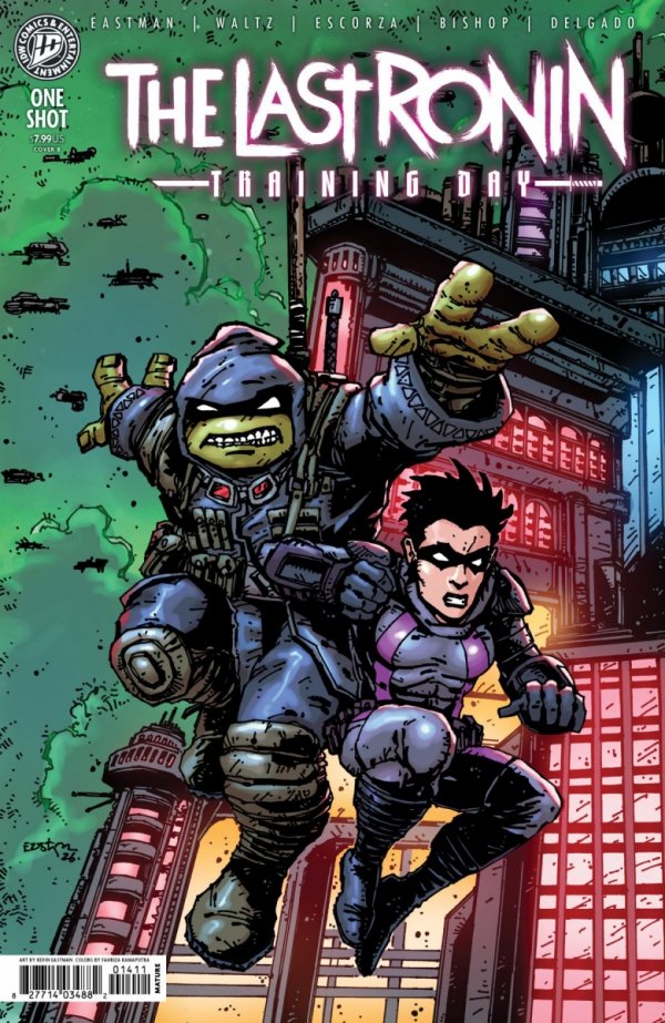 TEENAGE MUTANT NINJA TURTLES THE LAST RONIN TRAINING DAY VARIANT B EASTMAN [82771403551300121]