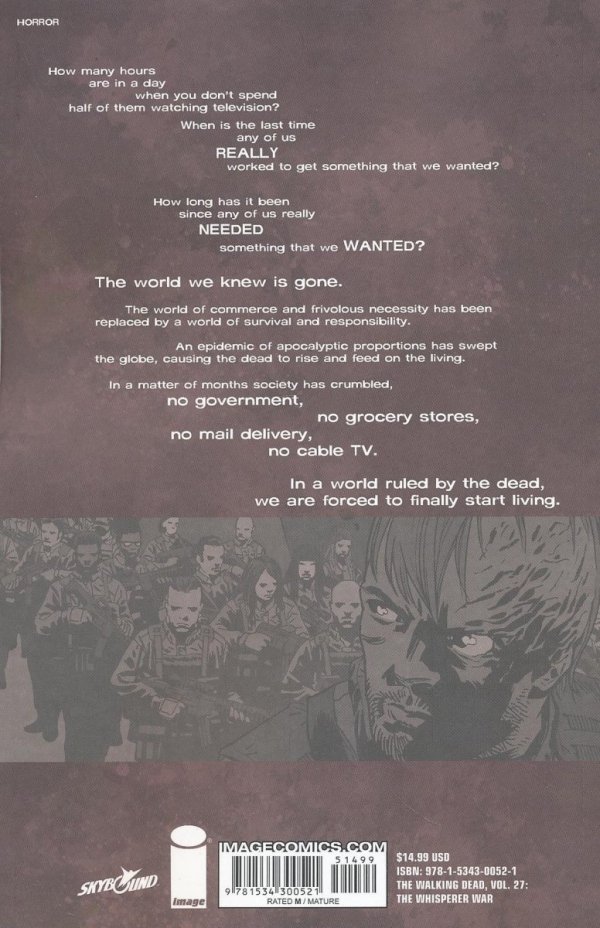 WALKING DEAD VOL 27 TP [9781534300521]