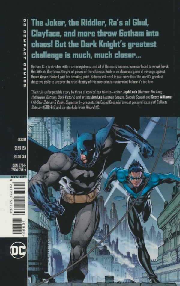 BATMAN HUSH DC COMPACT COMICS EDITION TP [9781779527264]
