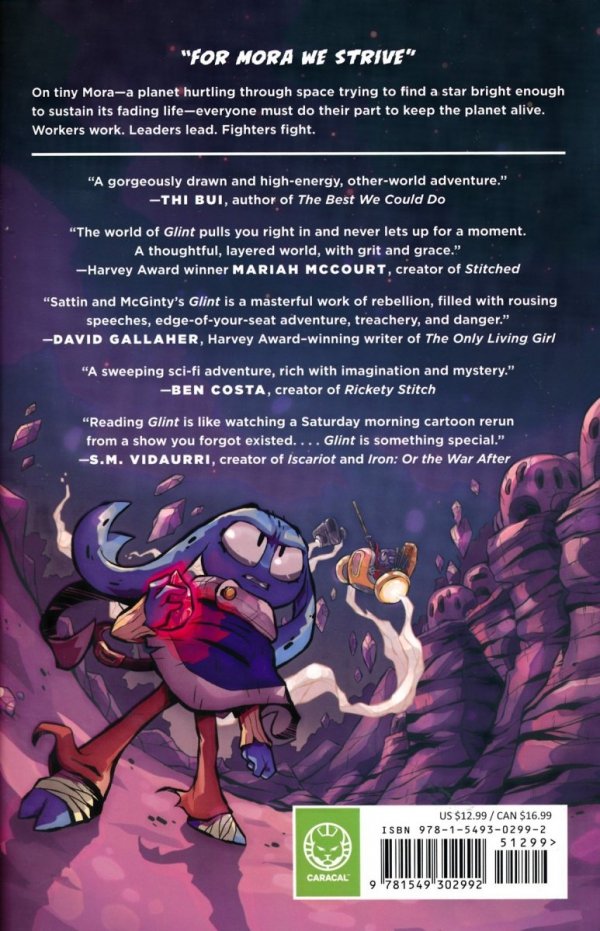 GLINT VOL 01 THE CLOUD RAIDERS TP [9781549302992] **PROMOCJA SUPER SALE**