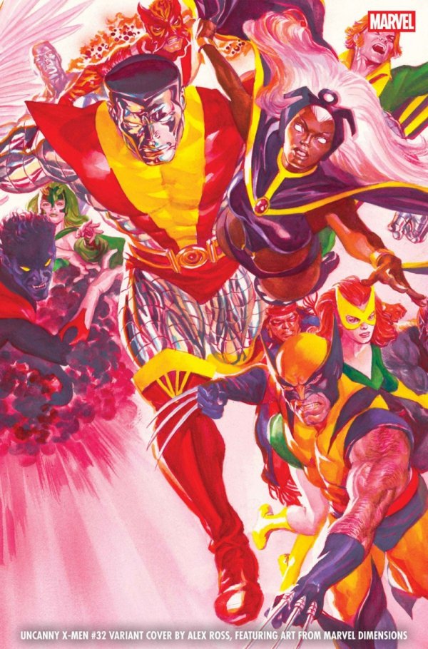 UNCANNY X-MEN #32 ALEX ROSS MARVEL DIMENSIONS VARIANT [75960620917003231]