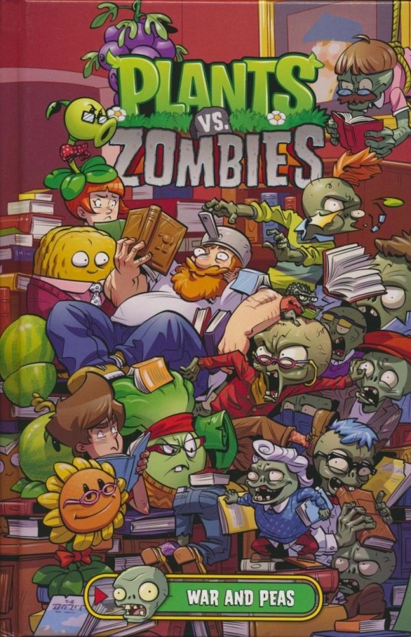 PLANTS VS ZOMBIES WAR AND PEAS HC [9781506706771]