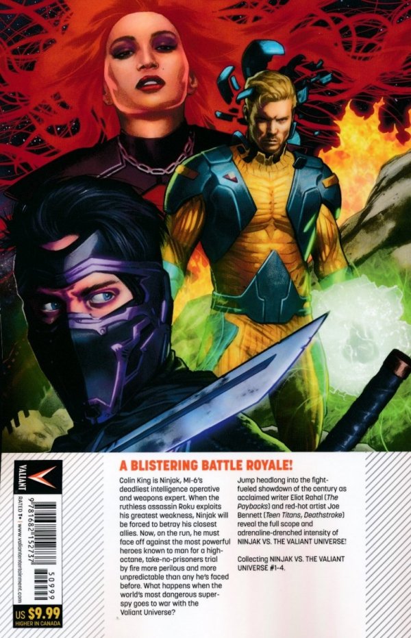 NINJAK VS THE VALIANT UNIVERSE TP [9781682152737] **promocja TOMY**
