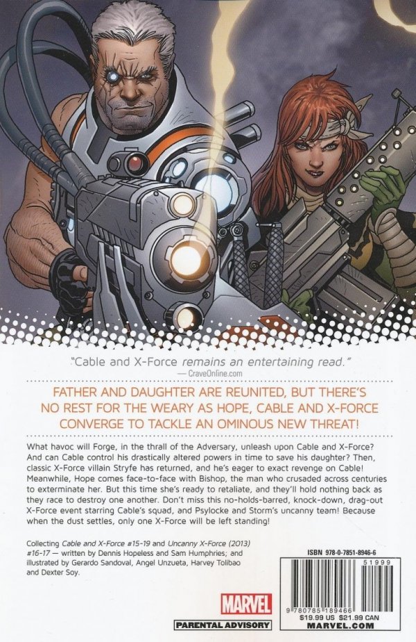 CABLE AND X-FORCE VOL 04 VENDETTA TP [9780785189466]