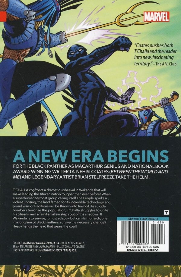 BLACK PANTHER VOL 01 A NATION UNDER OUR FEET PART 1 TP [9781302900533]