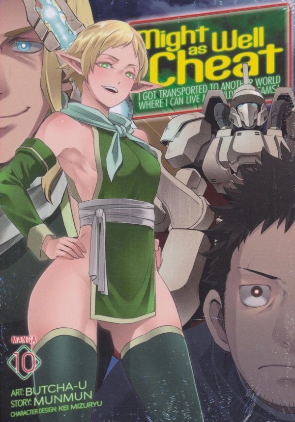 MIGHT AS WELL CHEAT I GOT TRANSPORTED TO ANOTHER WORLD WHERE I CAN LIVE MY WILDEST DREAMS MANGA VOL 10 TP [9798895615744]