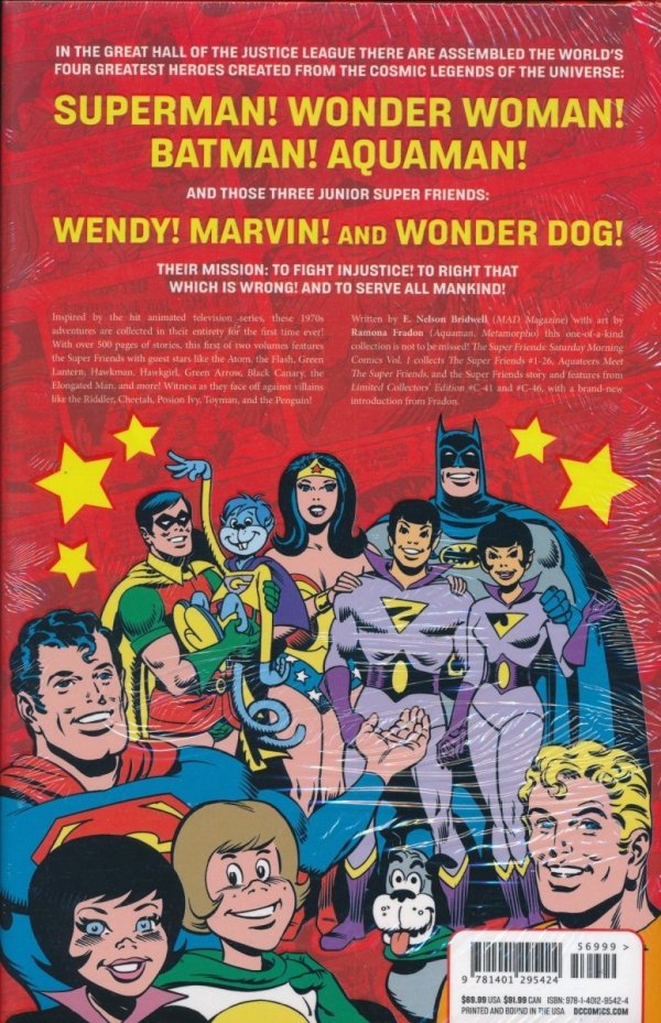 SUPER FRIENDS SATURDAY MORNING COMICS VOL 01 HC [9781401295424]