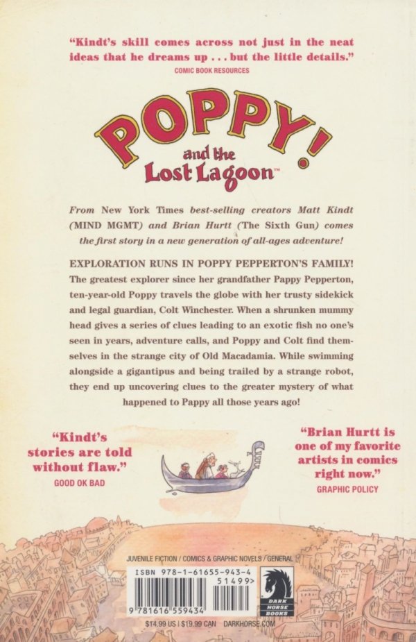 POPPY AND THE LOST LAGOON TP [9781616559434]
