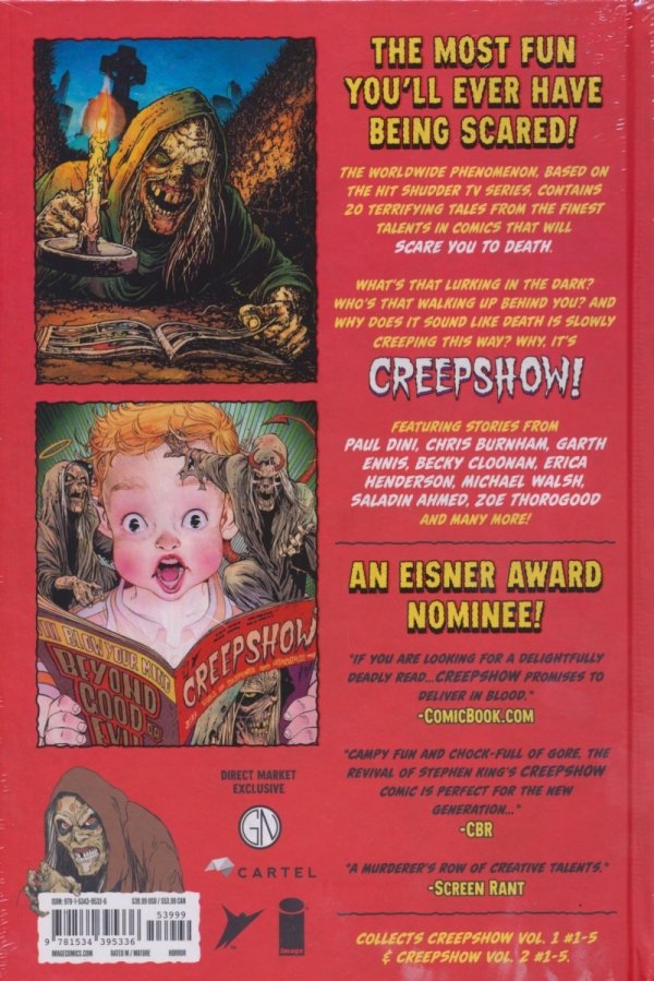 CREEPSHOW DELUXE EDITION VOL 01 HC [VARIANT] [9781534395336] **promocja TOMY**