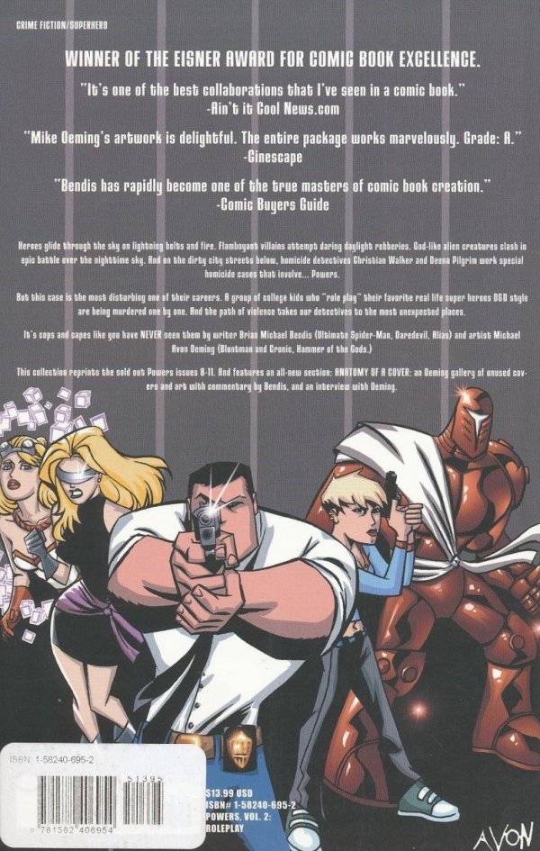 POWERS VOL 02 ROLEPLAY TP [9781582406954]
