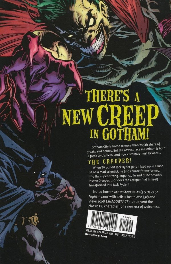 CREEPER WELCOME TO CREEPVILLE TP [9781401215545]