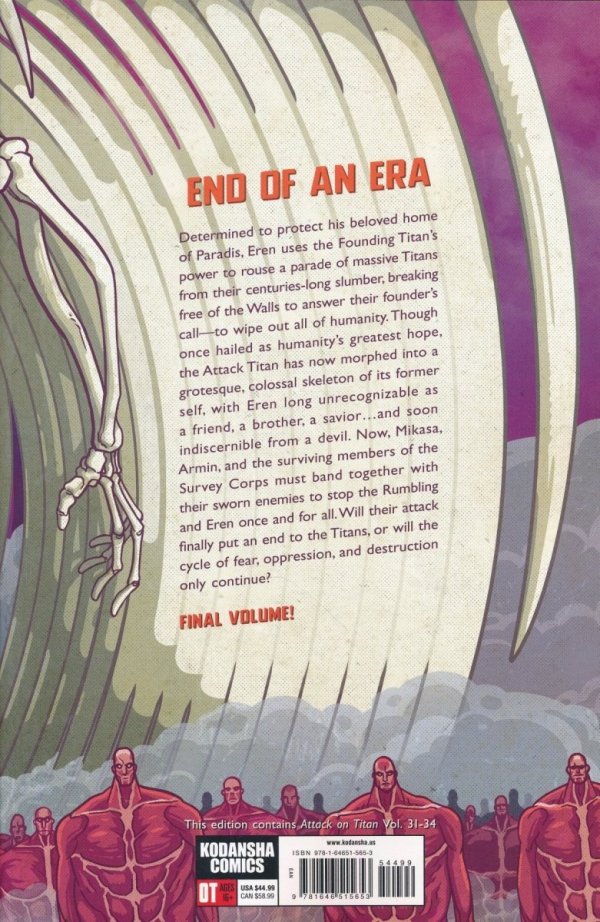ATTACK ON TITAN COLOSSAL EDITION VOL 07 TP [9781646515653]