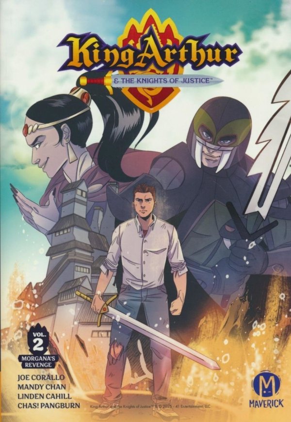 KING ARTHUR AND THE KNIGHTS OF JUSTICE VOL 02 MORGANAS REVENGE TP [9781545818176]
