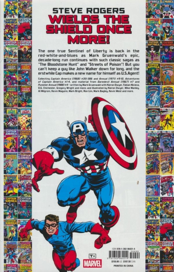 CAPTAIN AMERICA BY MARK GRUENWALD OMNIBUS VOL 02 HC [STANDARD] [9781302964214]