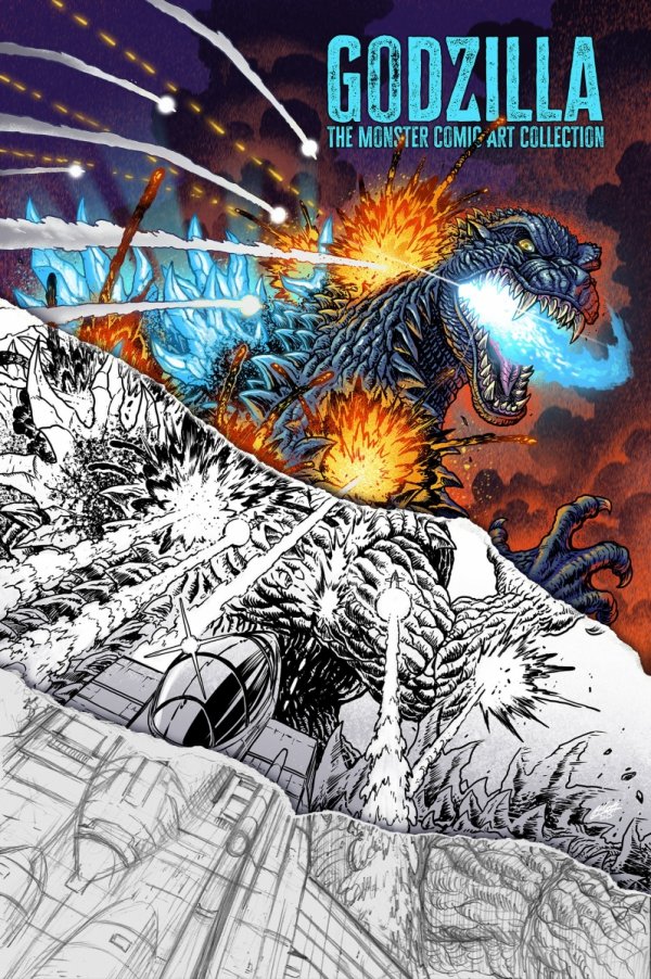 GODZILLA THE MONSTER COMIC ART COLLECTION HC [9798887243740]