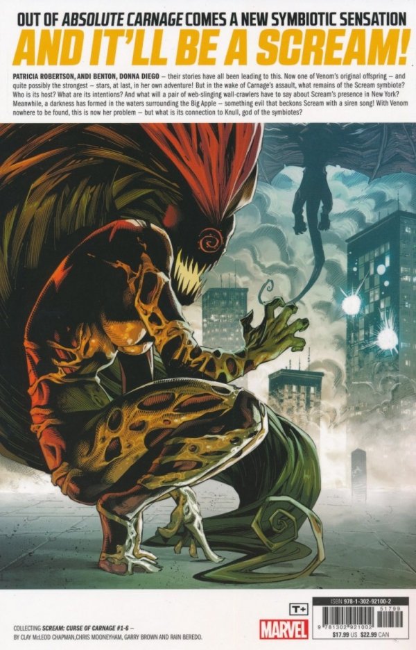 SCREAM VOL 01 CURSE OF CARNAGE TP [9781302921002]