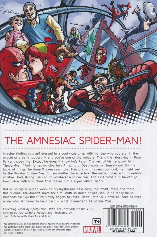 AMAZING SPIDER-MAN WHO AM I HC [9780785184584]