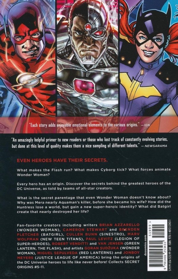 SECRET ORIGINS VOL 02 TP [9781401253431] **promocja TOMY**