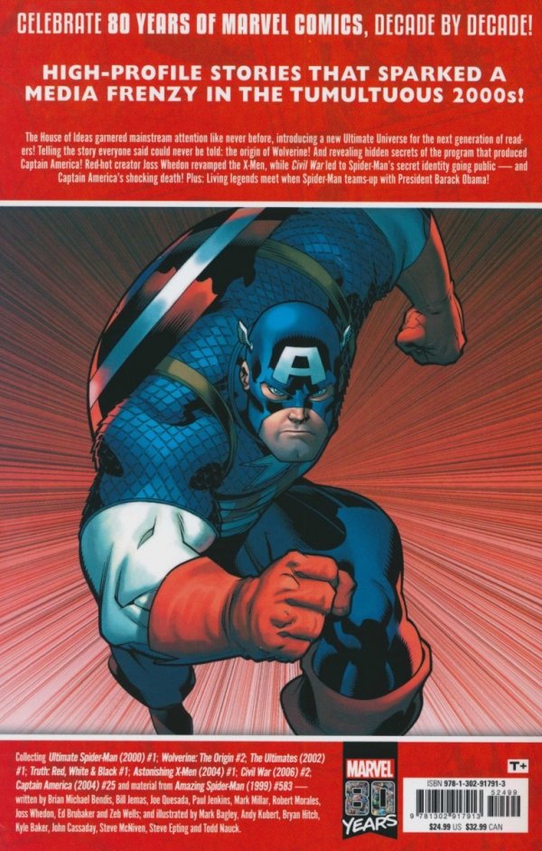 DECADES MARVEL IN THE 00S HITTING THE HEADLINES TP [9781302917913]