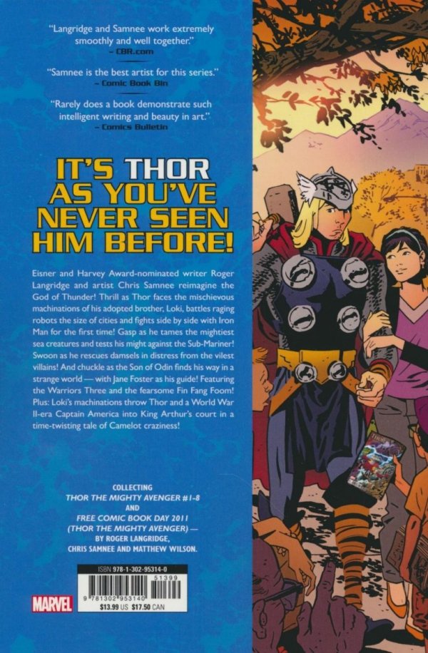 THOR THE MIGHTY AVENGER TP [9781302953140]
