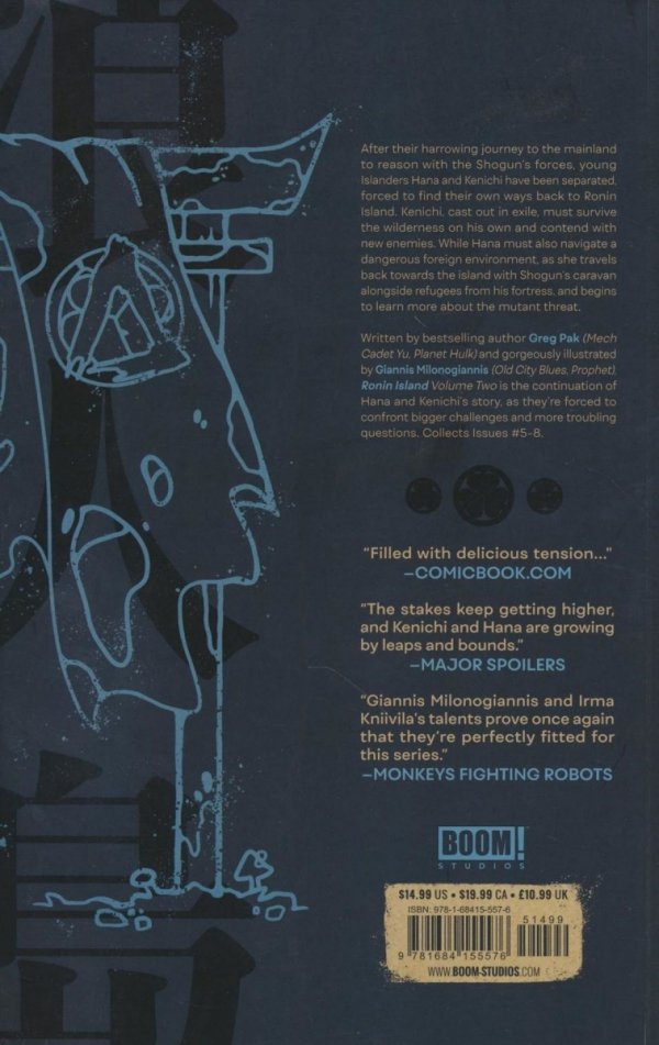 RONIN ISLAND VOL 02 TP [9781684155576]