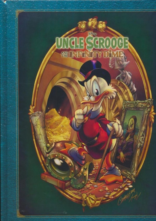 UNCLE SCROOGE AND THE INFINITY DIME GALLERY EDITION HC [VARIANT] [9781302964146]