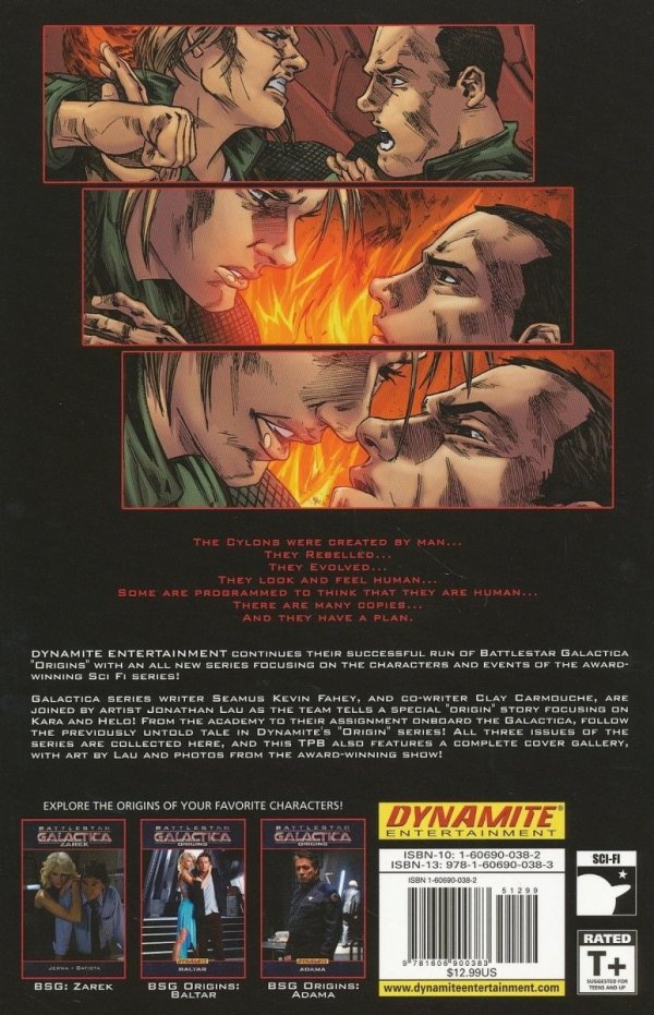 BATTLESTAR GALACTICA ORIGINS STARBUCK AND HELO TP [9781606900383] **promocja TOMY**
