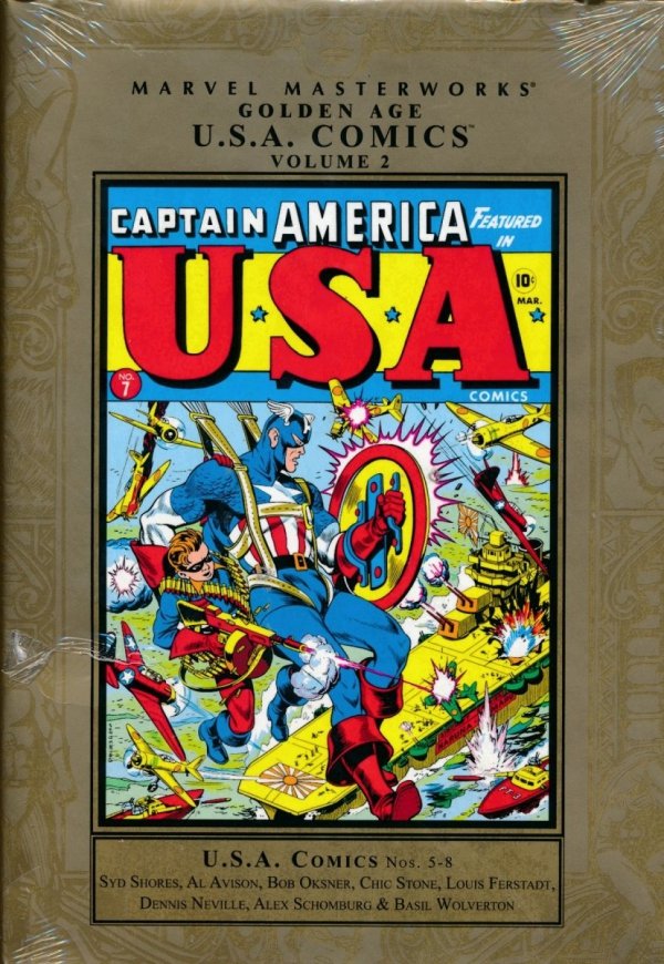 MARVEL MASTERWORKS GOLDEN AGE USA COMICS VOL 02 HC [STANDARD] [9780785133650]