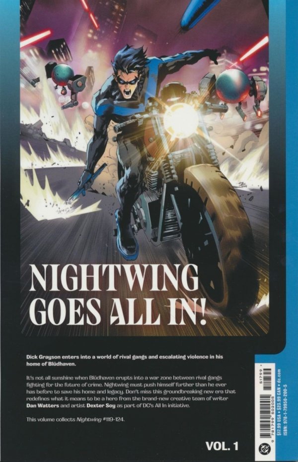 NIGHTWING VOL 01 ON WITH THE SHOW TP [9781799502005]