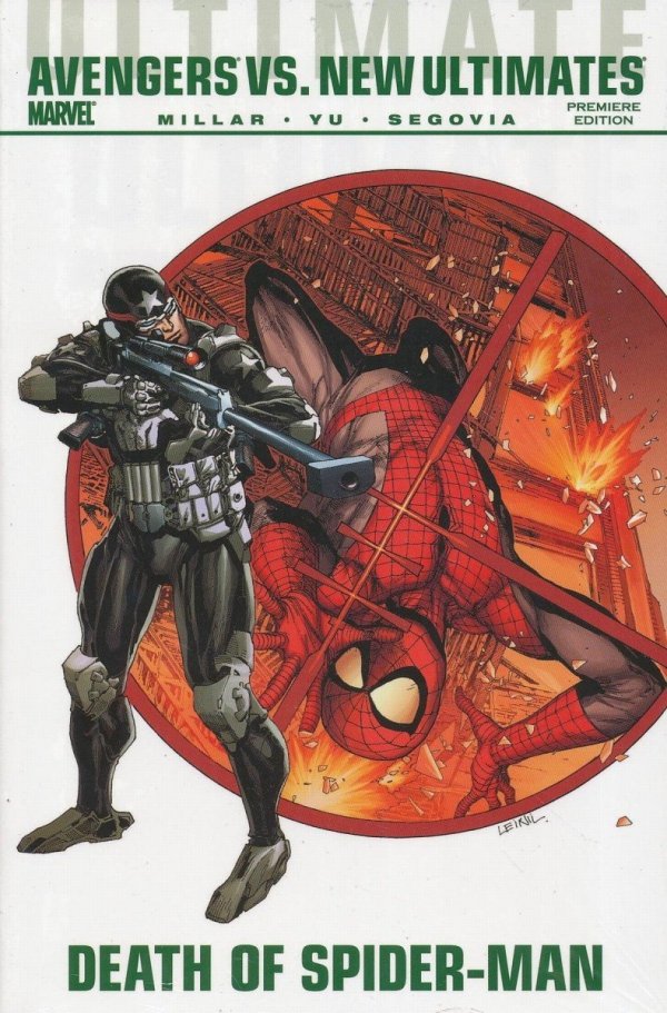 ULTIMATE COMICS AVENGERS VS NEW ULTIMATES DEATH OF SPIDER-MAN HC [9780785152729] **promocja TOMY**