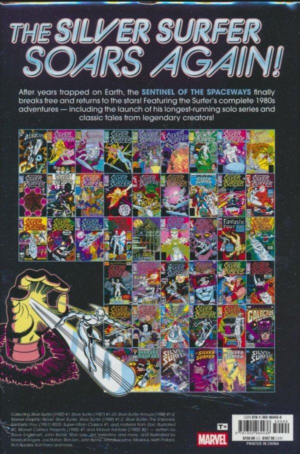 SILVER SURFER RETURN TO THE SPACEWAYS OMNIBUS HC [VARIANT] [9781302964436]